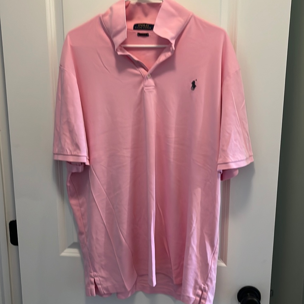 Polo by Ralph Lauren. Great summer pink polo.